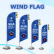 Wind Flag - Faca - Personalizado