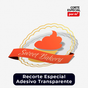 Adesivo Personalizado Transparente - Recorte Especial