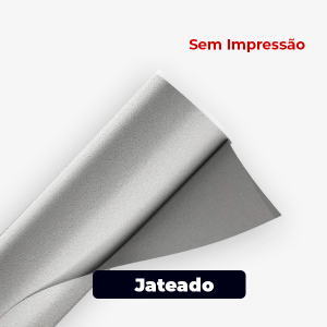 Bobina Vinil Jateado - Vinil Adesivo - Bobina sem impressão   - Jateado 